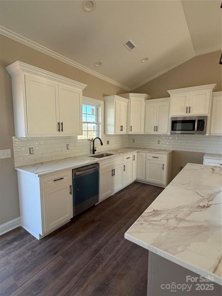 Furnished interior view inside a new home in , Hickory (Image 7).