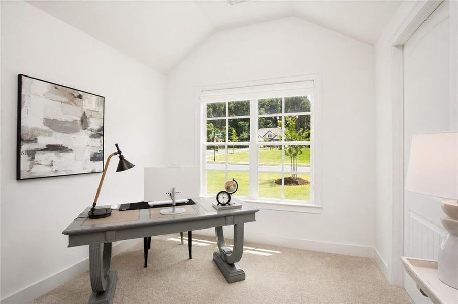 Furnished interior view inside a new home in Yellowstone Farms, Cumming (Image 46). Furnished interior view inside a new home in Yellowstone Farms, Cumming (Image 46).