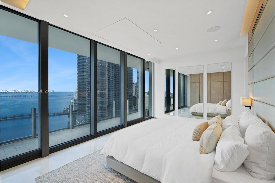 Furnished interior view inside a new home in Aston Martin Residences, Miami (Image 16).