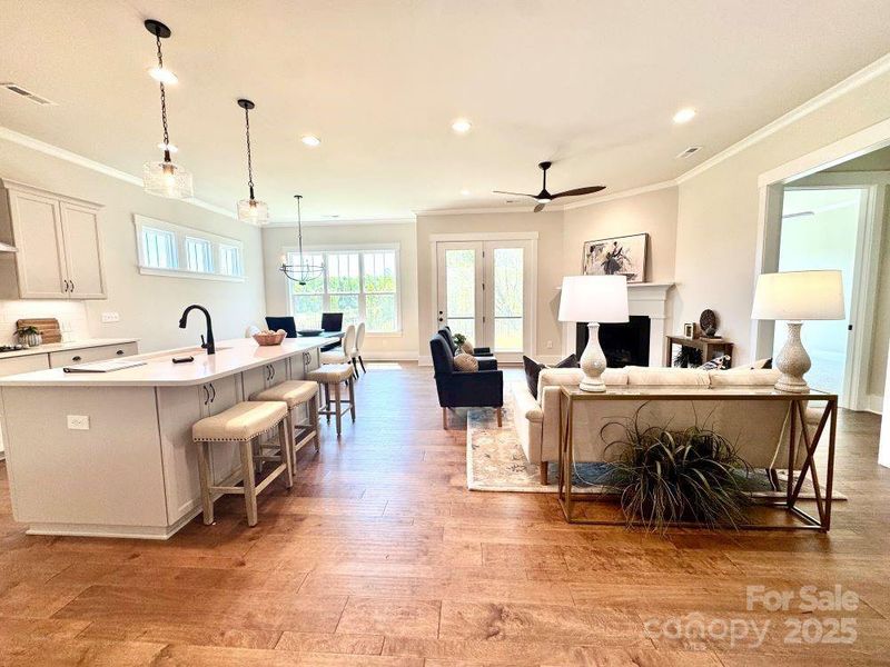 Furnished interior view inside a new home in Cumberland, Concord (Image 4).