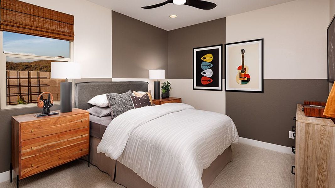 Representative furnished interior of a home built from the London by Taylor Morrison in Alamar, Avondale (Image 15).