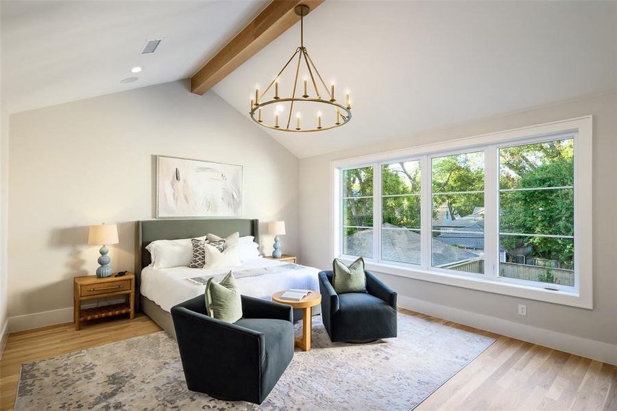 Furnished interior view inside a new home in , Dallas (Image 29). Furnished interior view inside a new home in , Dallas (Image 29).