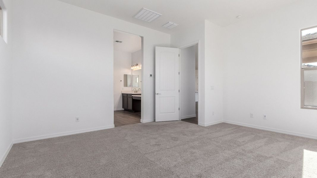 Furnished interior view inside a new home in Hacienda at Estrella, Goodyear (Image 16).