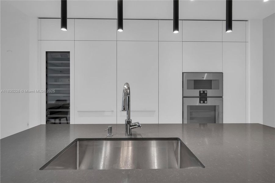 Furnished interior view inside a new home in Aston Martin Residences, Miami (Image 45).