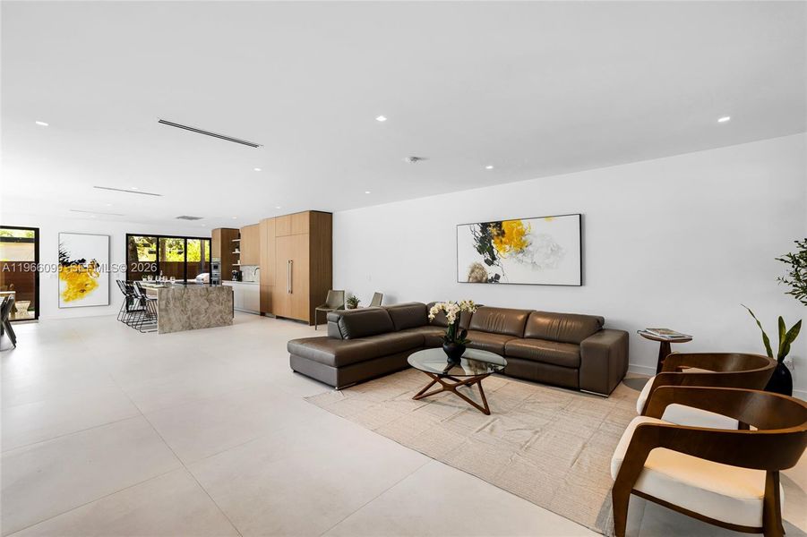 Furnished interior view inside a new home in , Miami (Image 59).