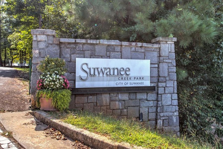 Front exterior of a new home in , Suwanee, GA, highlighting curb appeal (Image 28).