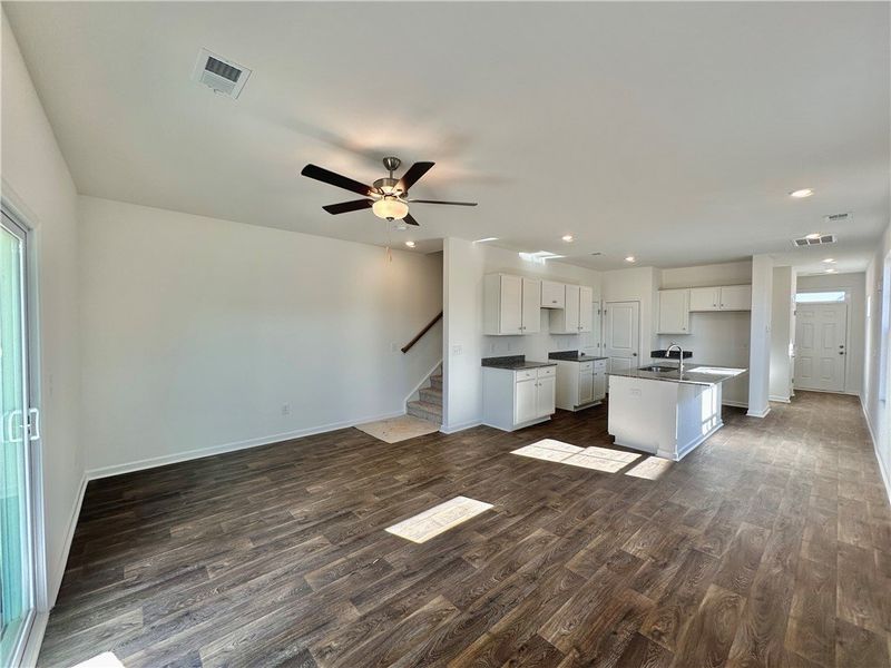 Spacious, unfurnished interior of a new home in Champions Village at Cherry Hill, Pendleton (Image 12). Spacious, unfurnished interior of a new home in Champions Village at Cherry Hill, Pendleton (Image 12).