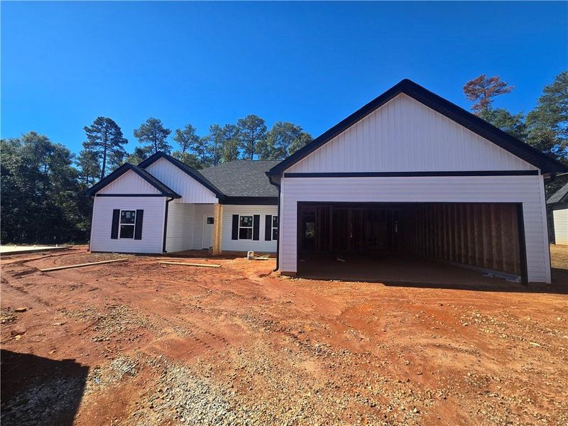 In-progress construction of a new home in , Lavonia, GA (Image 16).