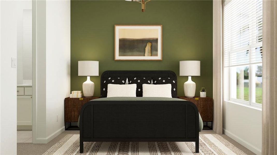 Furnished interior view inside a new home in Calusa Country Club, Lakewood Ranch (Image 10).