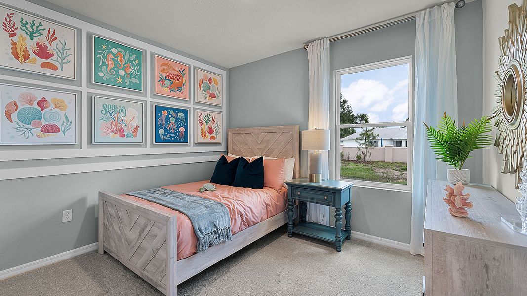 Representative furnished interior of a home built from the HARPER by D.R. Horton in Wynwood, Ocoee (Image 13).