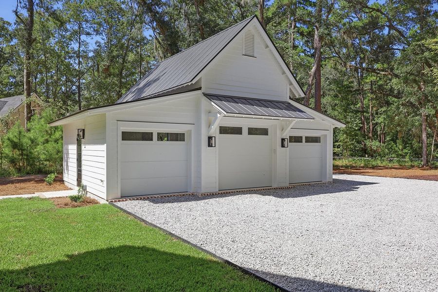 Front exterior of a new home in , Seabrook, SC, highlighting curb appeal (Image 27).