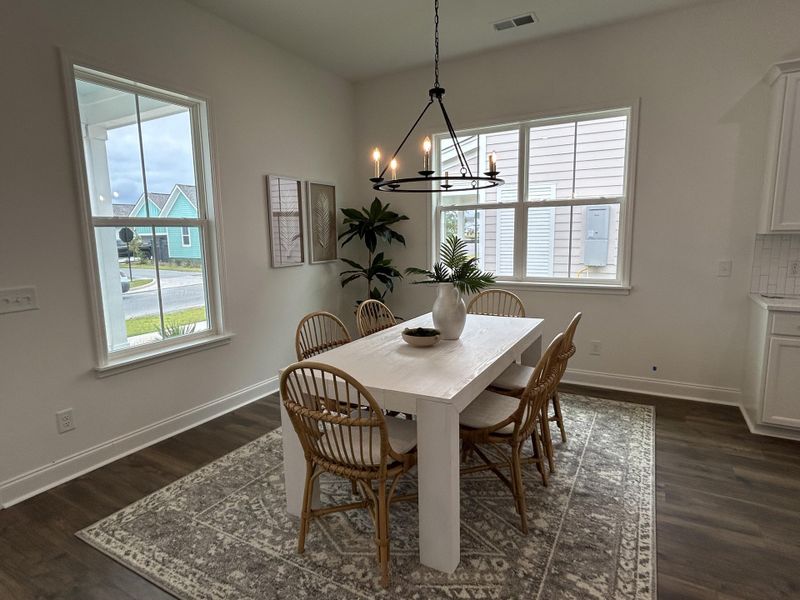Furnished interior view inside a new home in , Summerville (Image 5).