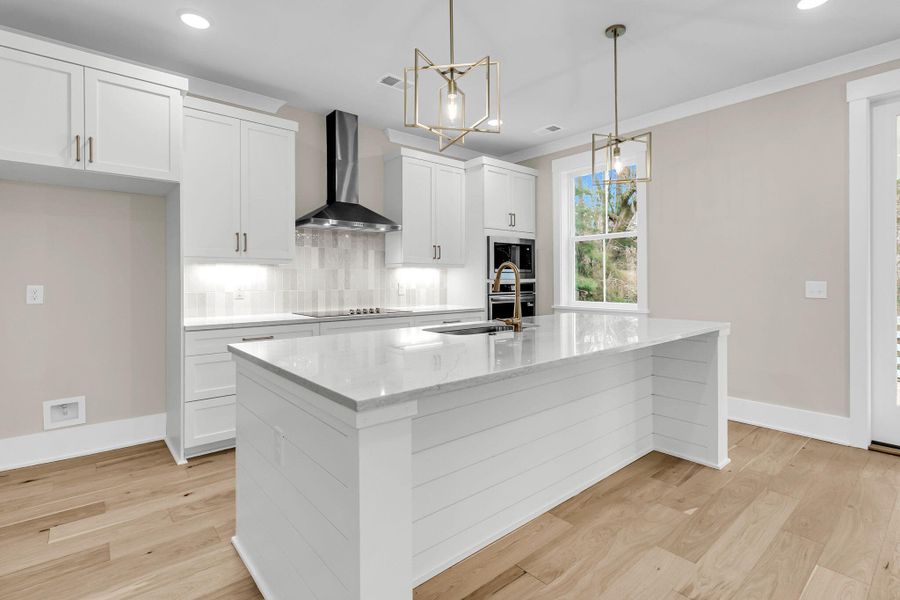Furnished interior view inside a new home in , Charleston (Image 12).