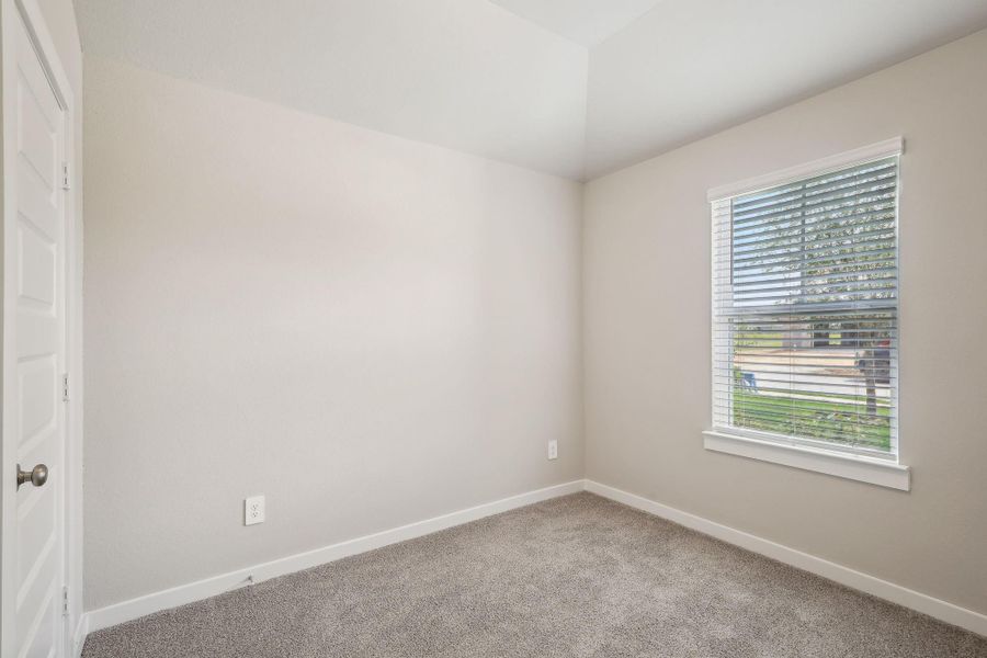 Spacious, unfurnished interior of a new home in Massey Oaks - Premier Series, Pearland (Image 14).