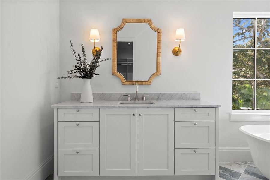 Furnished interior view inside a new home in , Tampa (Image 15).