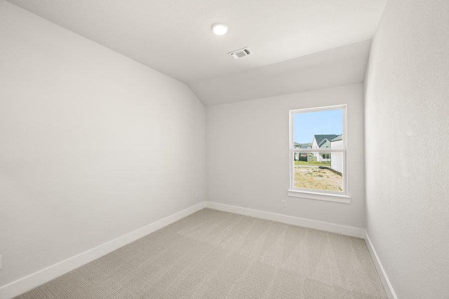Spacious, unfurnished interior of a new home in Terrace Collection at Harvest, Argyle (Image 22).