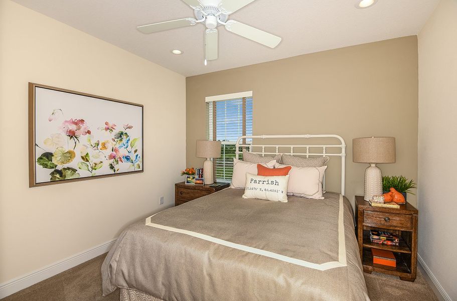 Representative furnished interior of a home built from the Honor by Neal Communities in Grand Park, Sarasota (Image 15).