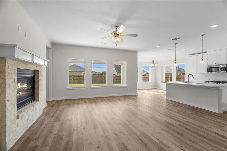 Spacious, unfurnished interior of a new home in The Gables At Tioga, Tioga (Image 31). Spacious, unfurnished interior of a new home in The Gables At Tioga, Tioga (Image 31).
