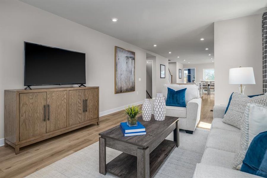 Furnished interior view inside a new home in Course Club at Prince Creek, Murrells Inlet (Image 9). Furnished interior view inside a new home in Course Club at Prince Creek, Murrells Inlet (Image 9).