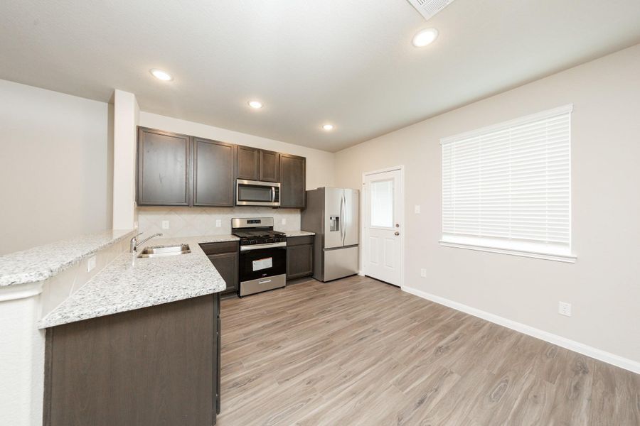 Furnished interior view inside a new home in Townsend Reserve, Splendora (Image 6). Furnished interior view inside a new home in Townsend Reserve, Splendora (Image 6).