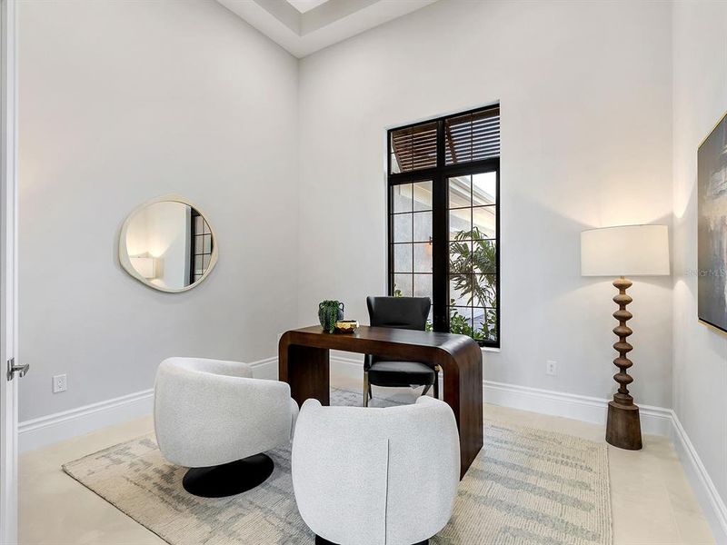 Furnished interior view inside a new home in , Sarasota (Image 47).