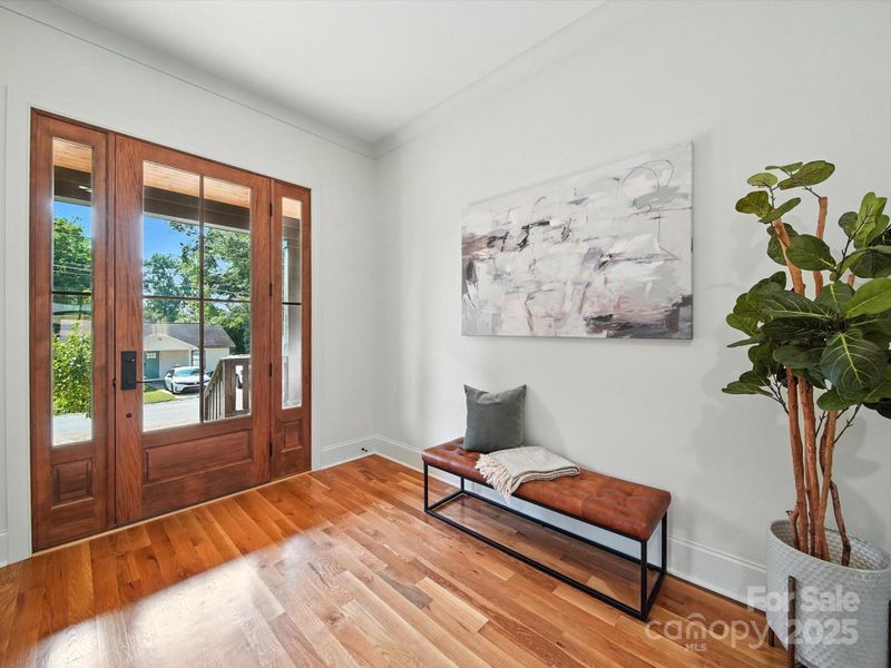 Furnished interior view inside a new home in , Charlotte (Image 28).