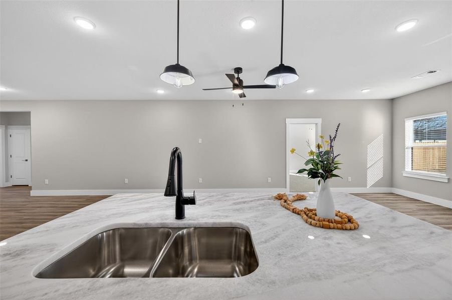 Close-up of interior finishes inside a home in , Whitesboro (Image 13).