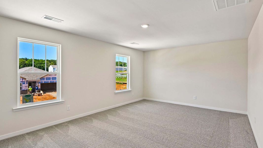 Spacious, unfurnished interior of a new home in Clark Creek Landing, Lincolnton (Image 20). Spacious, unfurnished interior of a new home in Clark Creek Landing, Lincolnton (Image 20).