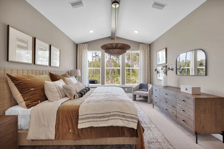 Representative furnished interior of a home built from the The Cypress by Providence Homes (Florida) in Reflections at Nocatee, Nocatee (Image 52).