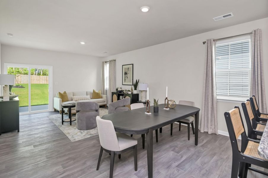 Furnished interior view inside a new home in Mulberry Landing, Orangeburg (Image 14).