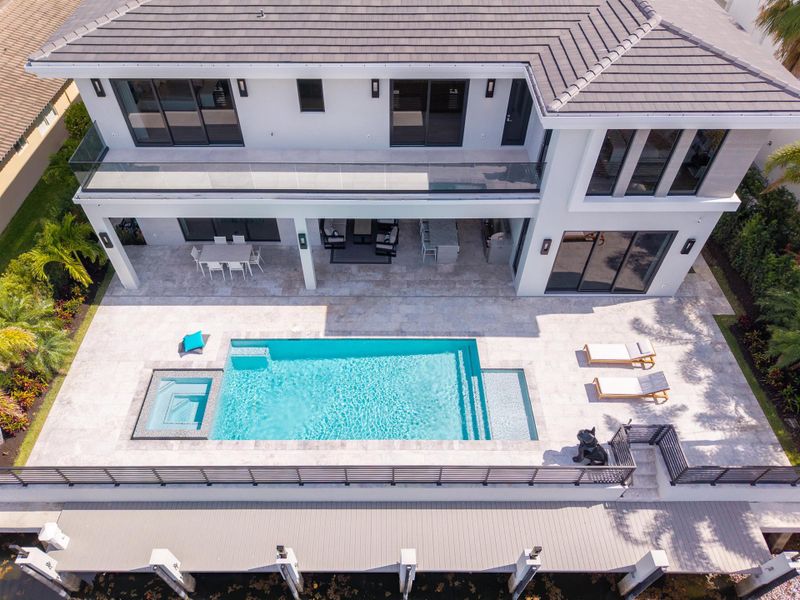 Furnished interior view inside a new home in , Boca Raton (Image 76). Furnished interior view inside a new home in , Boca Raton (Image 76).