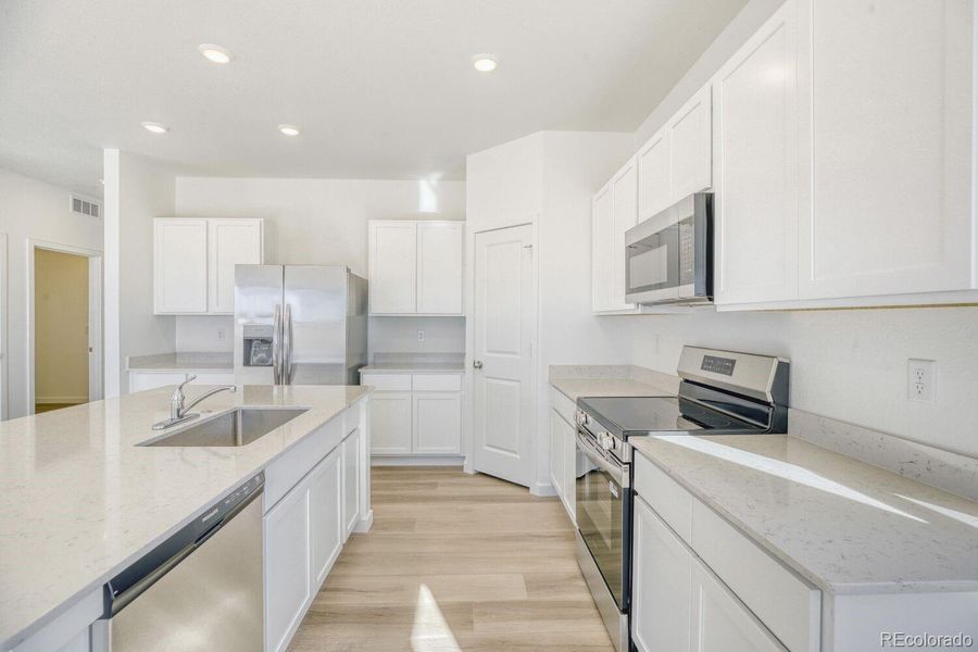 Furnished interior view inside a new home in Ledge Rock, Johnstown (Image 5). Furnished interior view inside a new home in Ledge Rock, Johnstown (Image 5).