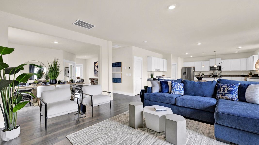 Furnished interior view inside a new home in Harbor Crest, Ooltewah (Image 10).