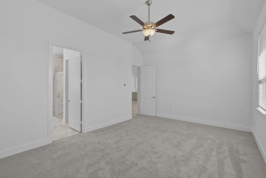 Representative unfurnished interior of a home built from the Lauren by Chesmar Homes in Beacon Point, Texas City (Image 39). Representative unfurnished interior of a home built from the Lauren by Chesmar Homes in Beacon Point, Texas City (Image 39).