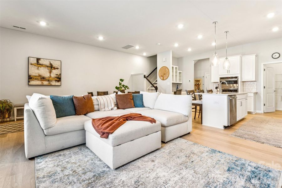 Furnished interior view inside a new home in , Fort Mill (Image 12).