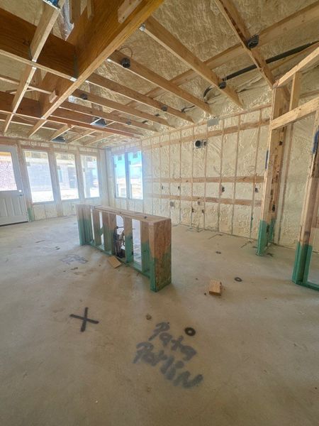 In-progress construction of a new home in Cedar Ridge Estates, Anna, TX (Image 5).