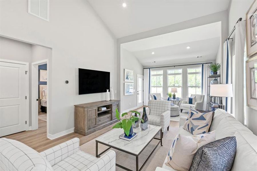 Representative furnished interior of a home built from the Bethany by Ryan Homes in Grande Dunes North Village Villas, Myrtle Beach (Image 10).