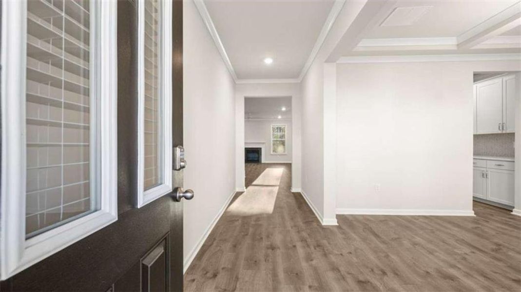 Spacious, unfurnished interior of a new home in Water Oak Estates, Lawrenceville (Image 21). Spacious, unfurnished interior of a new home in Water Oak Estates, Lawrenceville (Image 21).