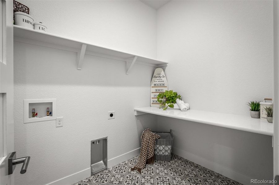 Furnished interior view inside a new home in Cloverleaf - Pinnacle Collection, Monument (Image 10).