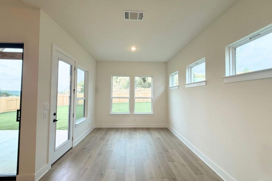 Spacious, unfurnished interior of a new home in Heights at San Gabriel, Georgetown (Image 17).