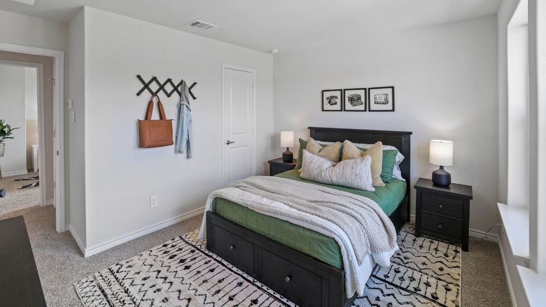 Furnished interior view inside a new home in Prairie Oaks, Oak Point (Image 15).
