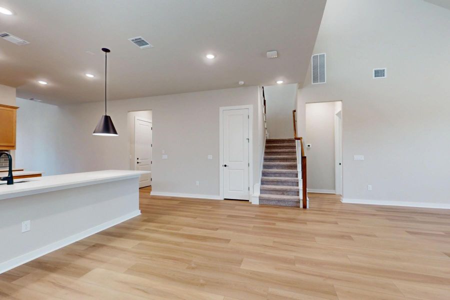 Spacious, unfurnished interior of a new home in Edgewood, Leander (Image 25). Spacious, unfurnished interior of a new home in Edgewood, Leander (Image 25).