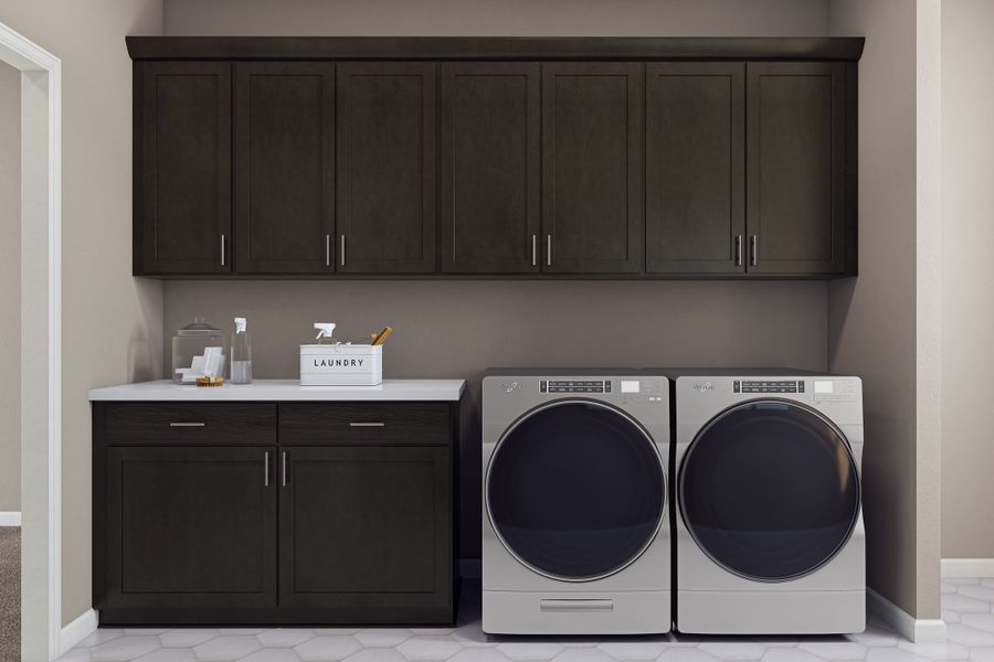 Representative furnished interior of a home built from the 3205 by Tri Pointe Homes in The Aurora Highlands, Aurora (Image 18). Representative furnished interior of a home built from the 3205 by Tri Pointe Homes in The Aurora Highlands, Aurora (Image 18).