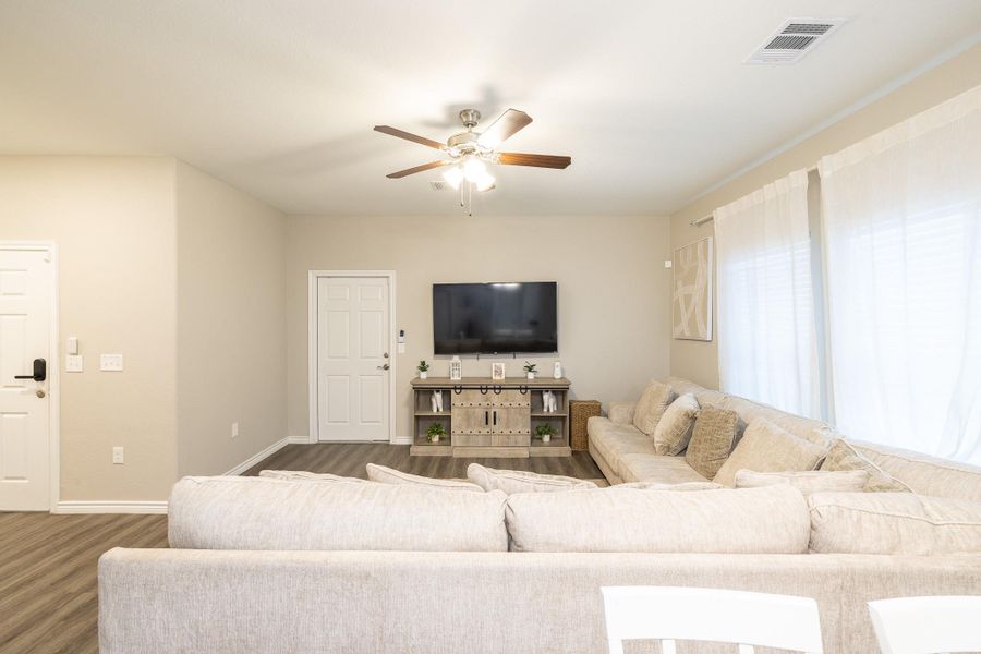 Furnished interior view inside a new home in , Pasadena (Image 8).