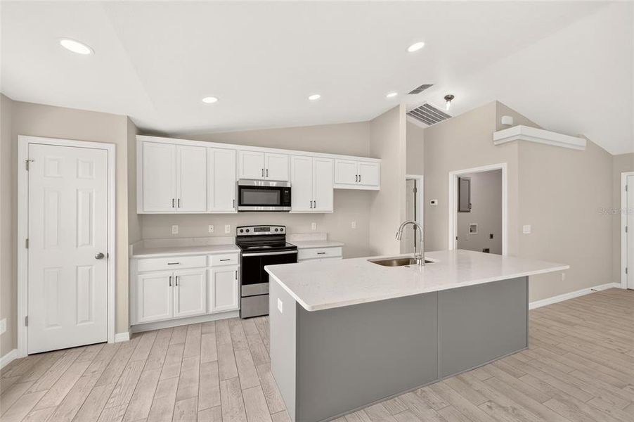 Furnished interior view inside a new home in , Ocala (Image 12).
