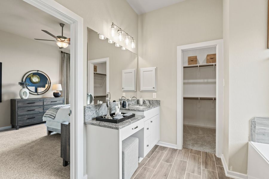 Representative furnished interior of a home built from the Oxford by Chesmar Homes in Nolina, Georgetown (Image 12). Representative furnished interior of a home built from the Oxford by Chesmar Homes in Nolina, Georgetown (Image 12).