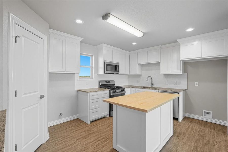 Furnished interior view inside a new home in , Hawley (Image 7).