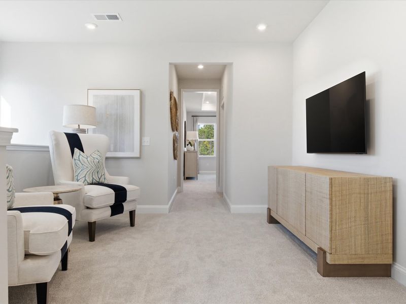 Furnished interior view inside a new home in Southbridge, Fort Mill (Image 13).