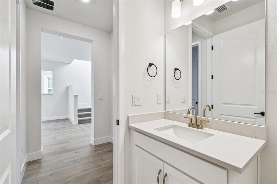 Furnished interior view inside a new home in Chapel Crossings - Garden Series, Wesley Chapel (Image 12).