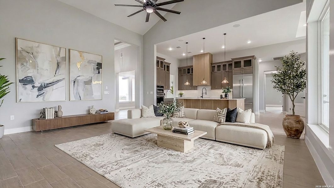 Furnished interior view inside a new home in , La Vernia (Image 14).